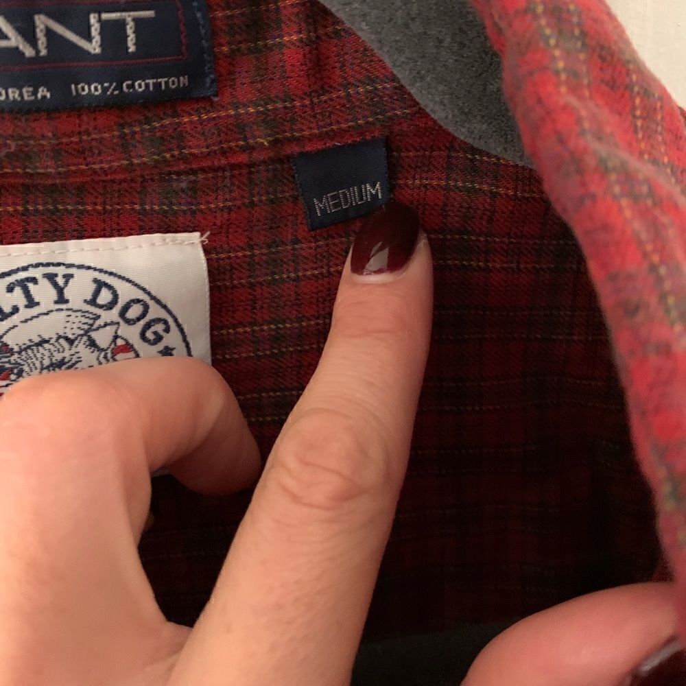 Salty Dog GANT Flannel Button Down - Picture 2 of 9